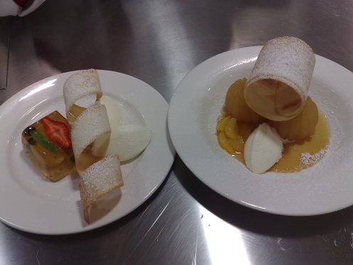 Jelly and Poached Apple